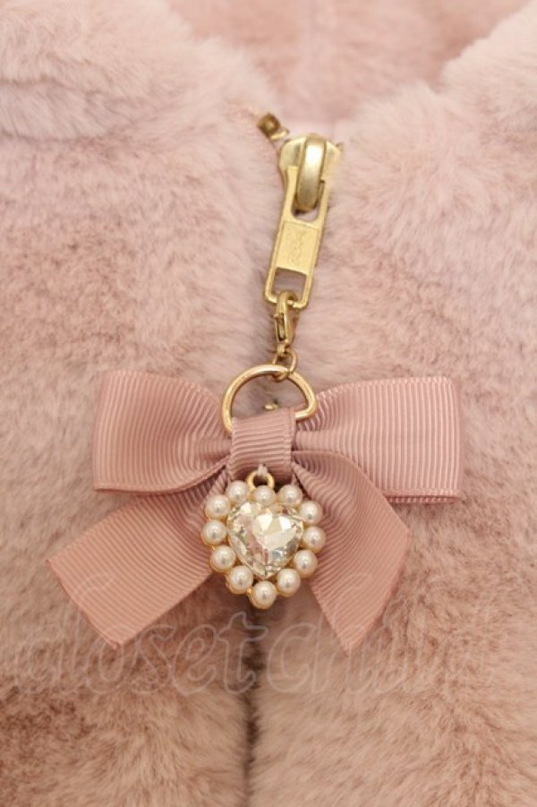 画像2: LIZ LISA / うさみみフードファーブルゾン  ピンク O-26-01-11-035-LO-JA-OW-OS (2)