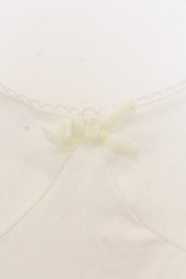 画像2: LIZ LISA / ビスチェ風キャミソール 0 シロ O-26-01-11-044-LO-TO-YM-OS (2)