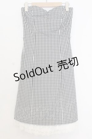 画像: JESUS DIAMANTE / タイトベアワンピース 38 クロ×シロ O-26-01-11-018-JE-OP-OW-OS