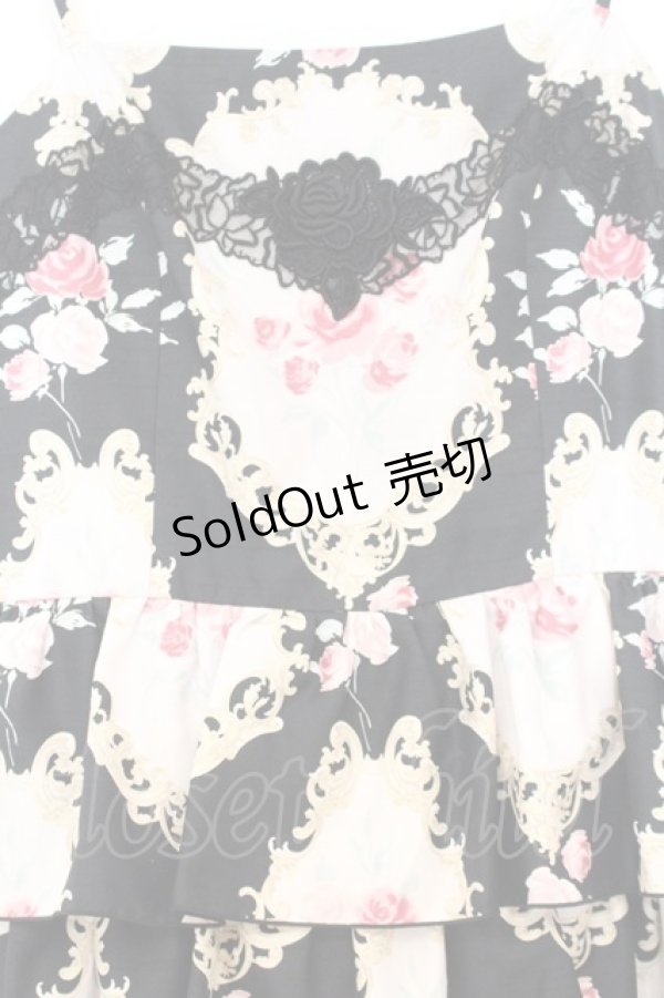 画像2: JESUS DIAMANTE / DOLLミニーワンピ 40 オーナメント黒 O-26-01-11-023-JE-OP-OW-OS (2)