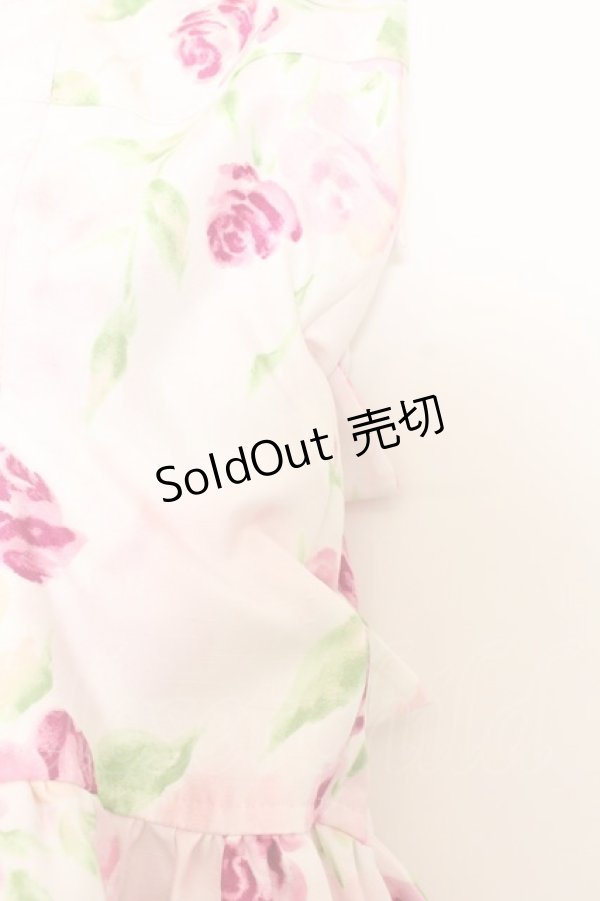 画像5: JESUS DIAMANTE / アントワーヌベアワンピ  ぼかし薔薇柄ピンク O-26-01-11-027-JE-OP-OW-OS (5)