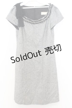 画像: JESUS DIAMANTE / 新プロポーズワンピース 42 グレー O-26-01-11-028-JE-OP-OW-OS