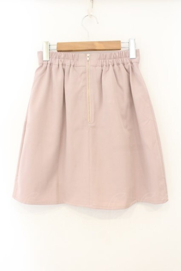 画像2: Jamieエーエヌケー / ピアス台形スカート M ピンク O-26-01-12-033-0-SK-OW-OS (2)