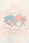 画像2: PINK HOUSE / Little Twin Stars×PINK HOUSE 刺しゅう入り星形ワッペンブローチ  ピンク O-26-01-12-003-LO-ZA-IG-OS (2)