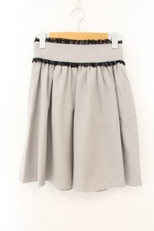 画像: Jamie エーエヌケー / ギャザースカート M グレー O-26-01-12-037-LO-SK-OW-ZT541