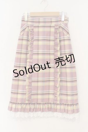 画像: MILK / M cafe スカート  ピンク O-26-01-12-042-ML-SK-IG-ZT0114F