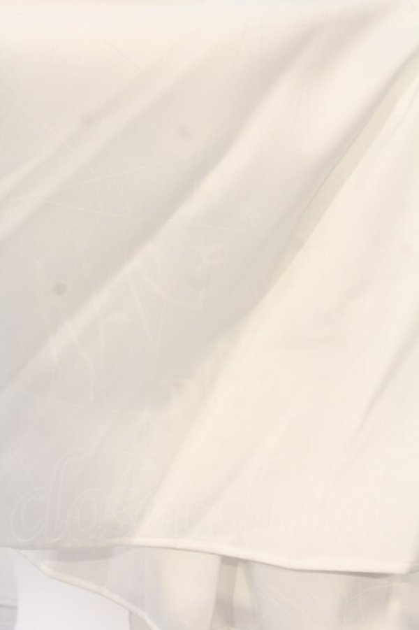 画像3: ALICE and the PIRATES / 蜘蛛の巣おばけプリントスカート  シロ O-26-01-12-047-PA-SK-IG-OS (3)