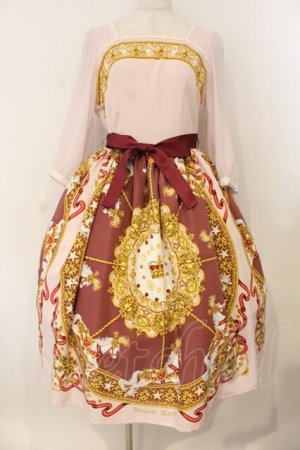 イノセントワールド イノワ スカート ブラウン/ピンク イノワスカート Innocent World スカート イノセントワールド イノワ