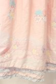 画像4: PINK HOUSE / Little Twin Stars×PINK HOUSE A Starry Night Wish柄ミディワンピース  ピンク O-26-01-12-053-LO-OP-IG-OS (4)