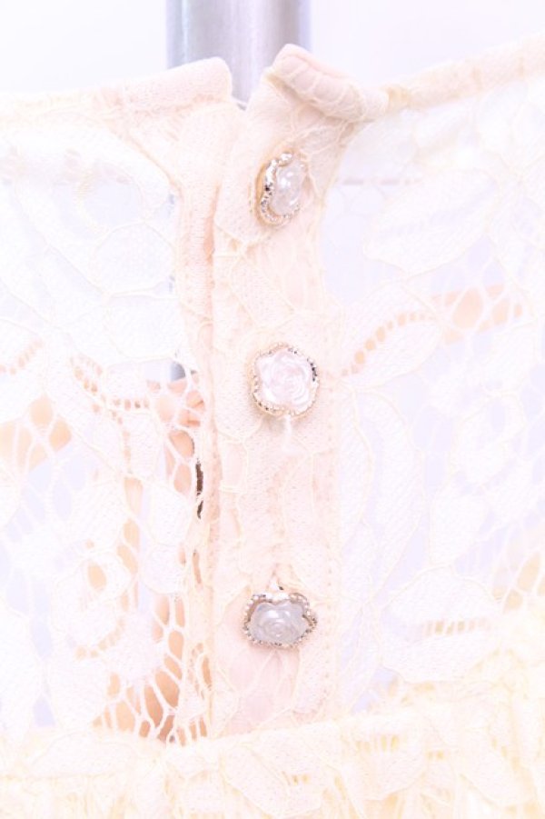 画像4: LIZ LISA / Aラインレースワンピース 0 イエロー O-26-01-12-1006-LO-OP-YM-OS (4)