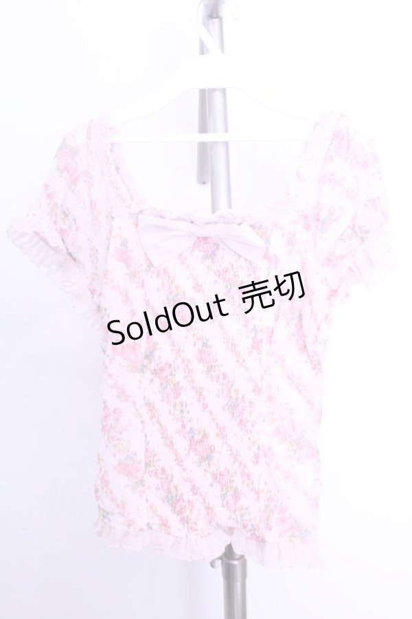 画像4: LIZ LISA / 花柄ブラウス風トップス 0 ピンク O-26-01-12-1008-LO-BL-YM-ZT606 (4)