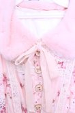 画像2: LIZ LISA / ファー襟花柄ワンピース 0 ピンクｘシロ O-26-01-12-1019-LO-OP-YM-OS (2)