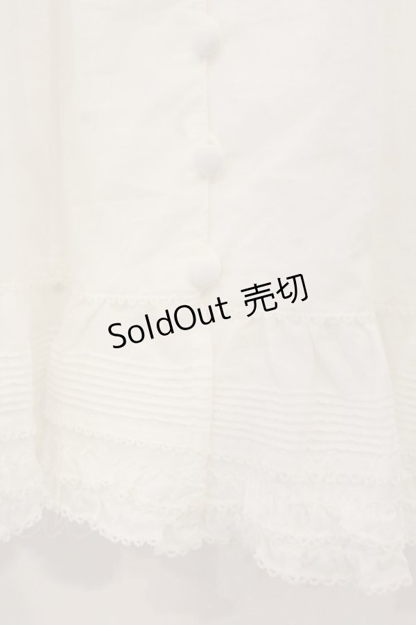 画像3: PINK HOUSE / 星形ワッペン使い配色ブラウス  シロ O-26-01-12-065-LO-BL-IG-OS (3)