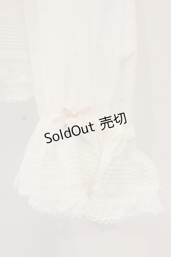 画像4: PINK HOUSE / 星形ワッペン使い配色ブラウス  シロ O-26-01-12-065-LO-BL-IG-OS (4)