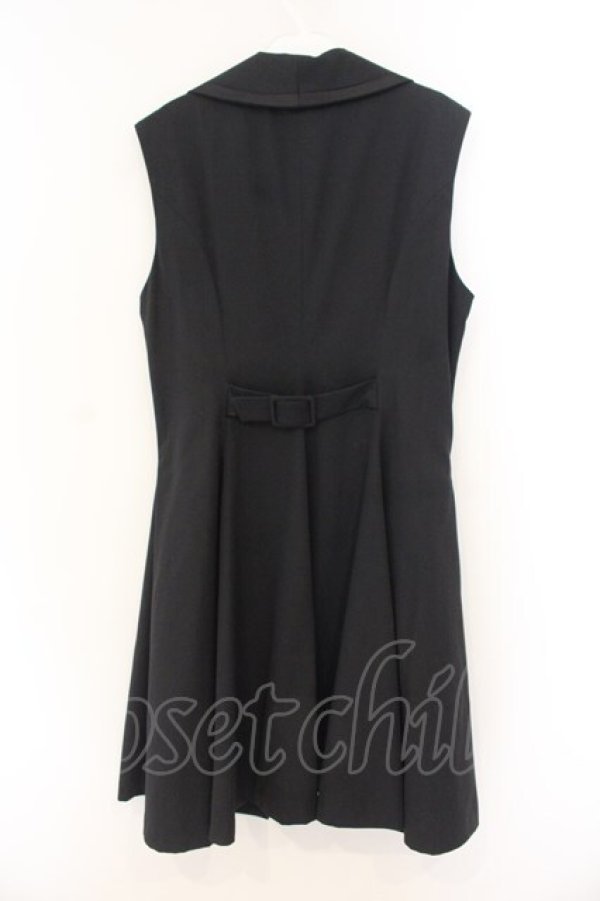 画像4: ATELIER BOZ / メンズエドマンドノースリーブジャケット  ブラック×ブラック O-26-01-12-066-EL-JA-IG-OS (4)