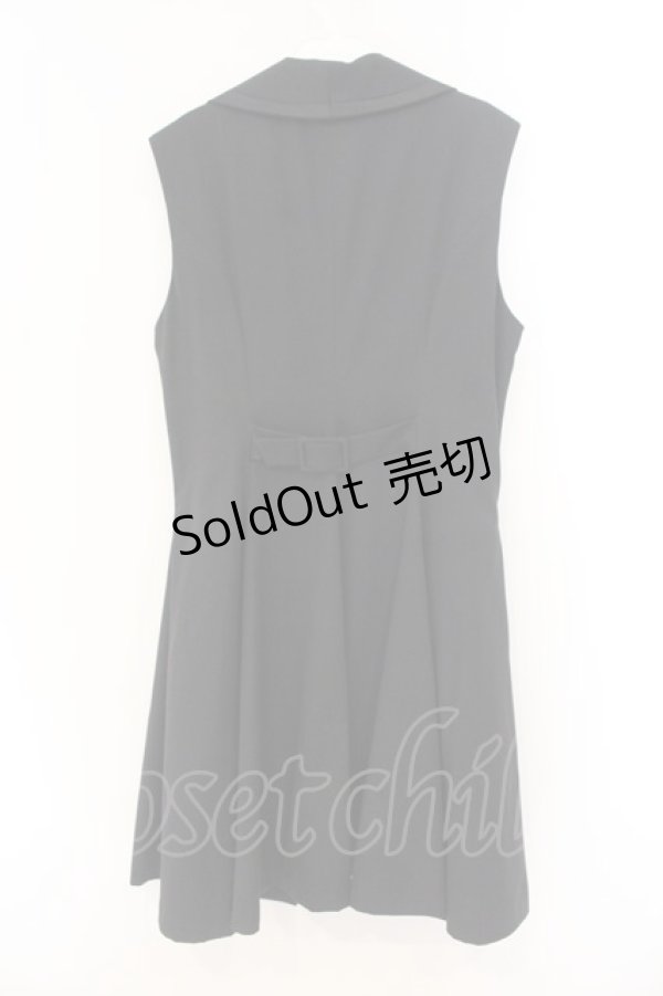 画像4: ATELIER BOZ / メンズエドマンドノースリーブジャケット  ブラック×ブラック O-26-01-12-066-EL-JA-IG-OS (4)