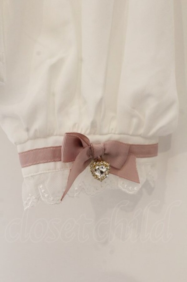 画像3: LIZ LISA / ストロベリー刺繍セーラーリブトップス  シロ O-26-01-12-068-LO-BL-OW-OS (3)