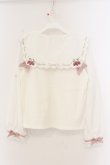 画像4: LIZ LISA / ストロベリー刺繍セーラーリブトップス  シロ O-26-01-12-068-LO-BL-OW-OS (4)