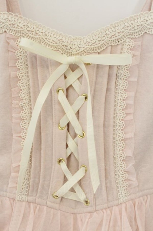 画像2: LIZ LISA / 配色ジャンスカ  ピンク O-26-01-12-069-LO-OP-OW-OS (2)