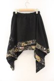 画像4: gouk / 和柄変形スカート  ブラック O-26-01-12-073-GO-SK-OW-OS (4)