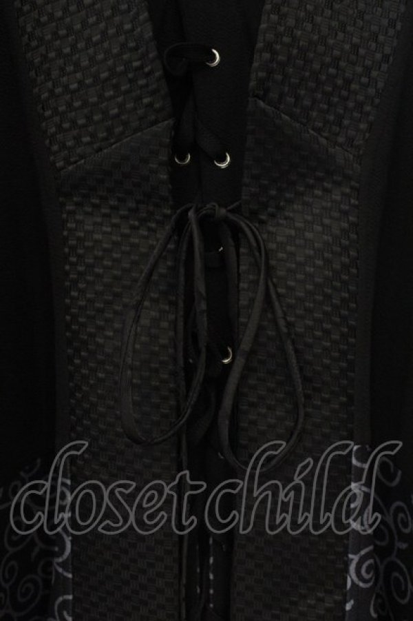 画像2: Qutie Frash / 着物ロングカーデ  レッド O-26-01-12-007-QU-JA-OW-OS (2)