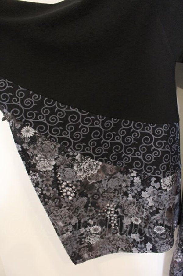 画像3: Qutie Frash / 着物ロングカーデ  レッド O-26-01-12-007-QU-JA-OW-OS (3)