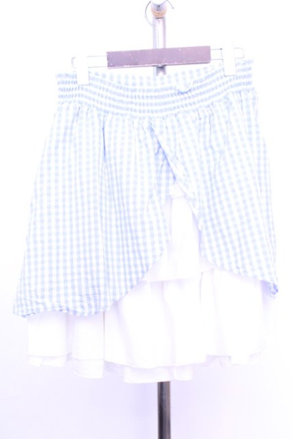 画像3: DearMyLove / シナモロール コラボスカート M サックス O-26-01-12-2044-EL-SK-IG-OS (3)