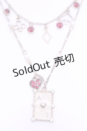 画像: axes femme / トランプ2連ネックレス  ゴールド O-26-01-12-2056-AX-AC-OW-OS