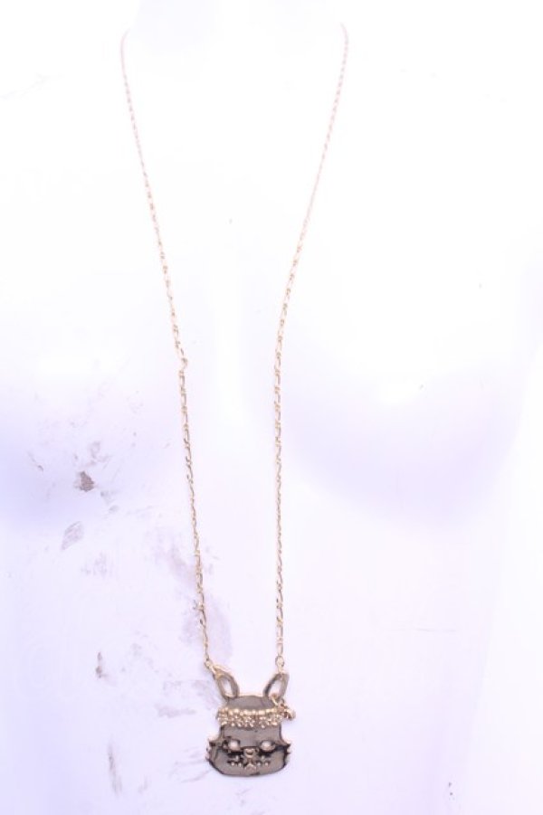 画像2: Franche Lippee / うさぎネックレス  ゴールド O-26-01-12-2057-LO-AC-OW-OS (2)