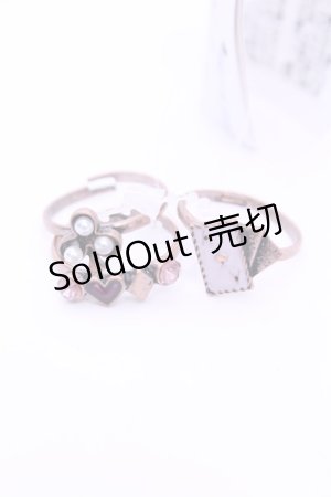 画像: axes femme / トランプ三連リング  ブロンズ O-26-01-12-2076-AX-AC-OW-OS