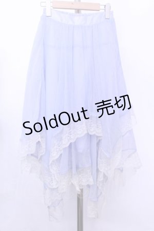 画像: axes femme / フィッシュテールスカート  サックス O-26-01-12-2011-AX-SK-IG-ZT543