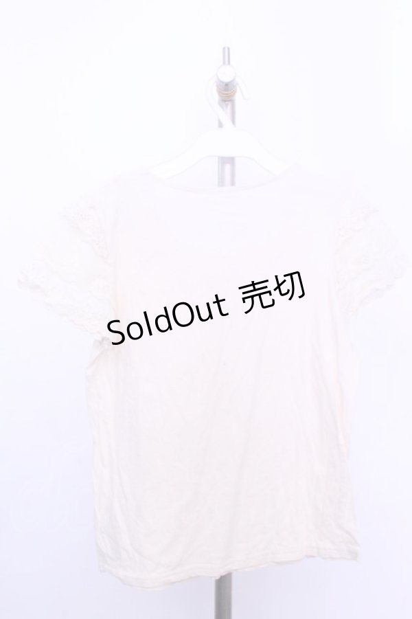 画像3: axes femme / コットンレース使いインナー  アイボリー O-26-01-12-2025-AX-TO-IG-ZT0114G (3)