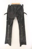 画像3: Sixh / トライバル刺繍デニムパンツ  ブラック O-26-01-12-086-HN-PA-OW-OS (3)
