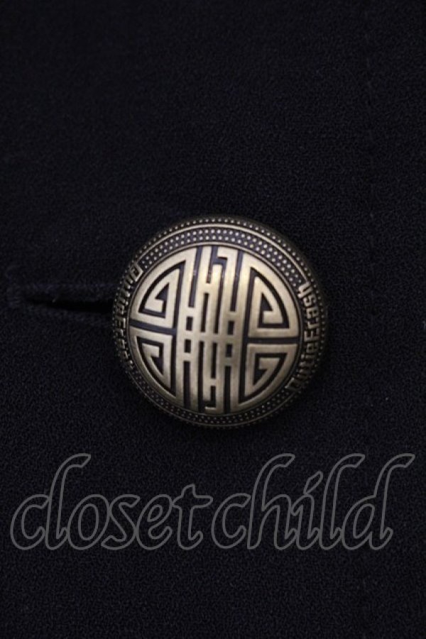 画像3: Qutie Frash / 刺繍ロングジャケット  ゴールド O-26-01-12-008-QU-JA-OW-OS (3)