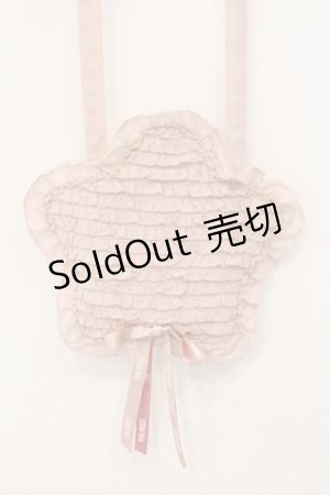 画像: PINK HOUSE / 星型フリルポシェット  ピンク O-26-01-12-002-LO-BG-IG-OS