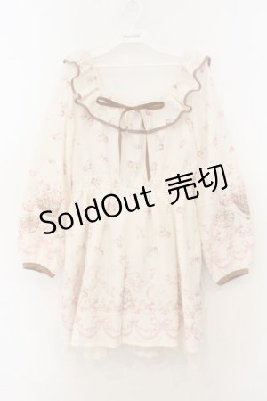 画像: LIZ LISA / ワゴン花柄ワンピース  アイボリー O-26-01-13-032-LO-OP-IG-OS