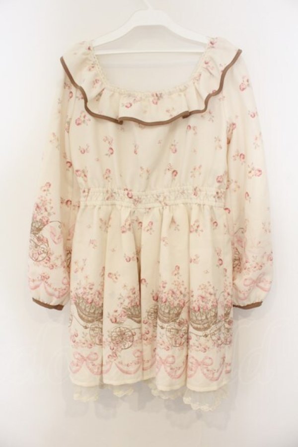 画像3: LIZ LISA / ワゴン花柄ワンピース  アイボリー O-26-01-13-032-LO-OP-IG-OS (3)