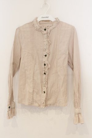 画像: Amavel / 機械人形のアームバンド付ブラウス  ベージュ O-26-01-13-046-CA-BL-IG-OS