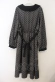 画像3: m petit by misako / AOKドットフロッキーワンピース 4L グレー O-26-01-13-053-LO-OP-IG-OS (3)