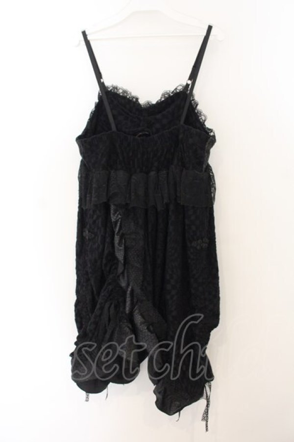 画像4: Qutie Frash / ベビードール  ブラック×パープル O-26-01-13-055-QU-OP-IG-OS (4)