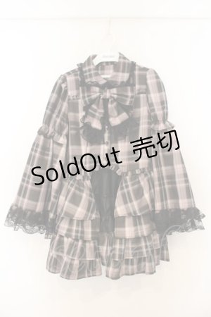 画像: Jamieエーエヌケー / お姫様ブラウス  ピンク×クロ O-26-01-13-059-0-BL-IG-OS