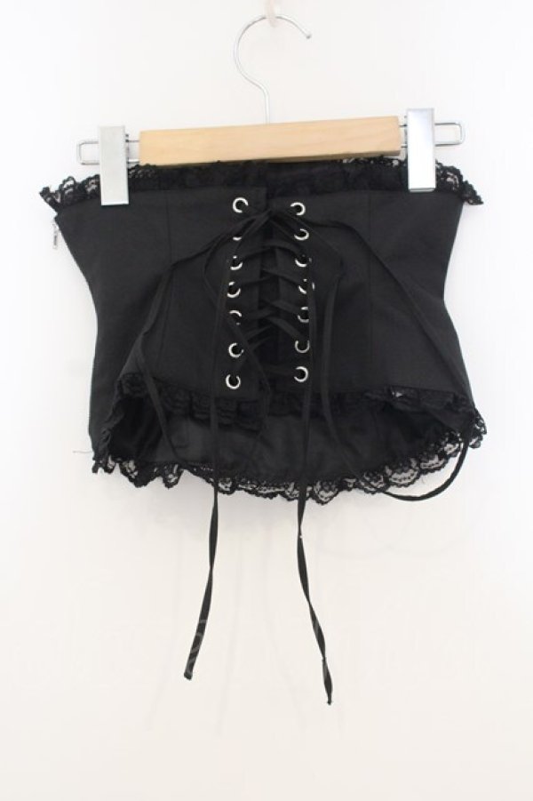 画像3: Jamieエーエヌケー / おリボンコルセット  クロ O-26-01-13-060-0-TO-IG-OS (3)