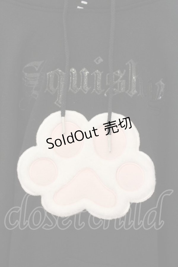 画像2: Jamieエーエヌケー / ネコちゃんフーディ  クロ O-26-01-13-063-0-TO-IG-OS (2)