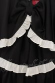 画像2: Jamieエーエヌケー / リボン風ケープワンピース  クロ×シロ O-26-01-13-070-0-OP-IG-OS (2)