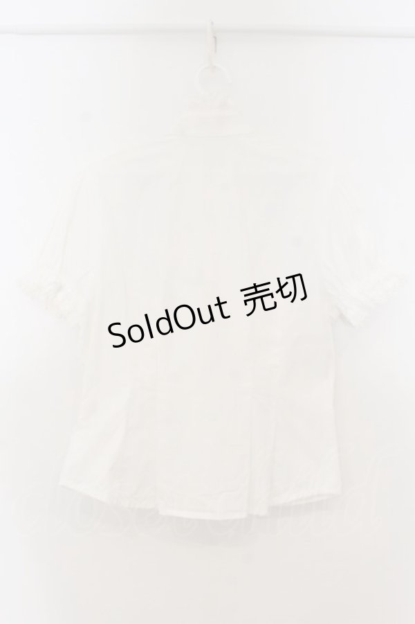 画像4: BABY,THE STARS SHINE BRIGHT / チョコリータのリボンタイ付ブラウス【リボンタイ欠品】  シロ O-26-01-13-083-BA-BL-IG-OS (4)