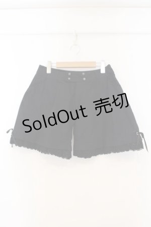 画像: ALICE and the PIRATES / フレアキュロットパンツ  クロ O-26-01-13-086-PA-PA-IG-OS