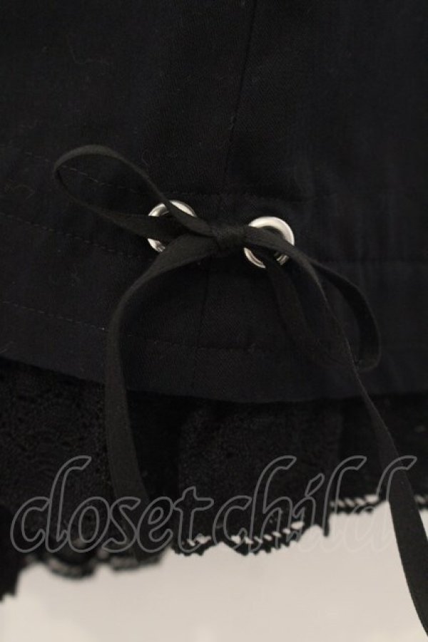 画像3: ALICE and the PIRATES / フレアキュロットパンツ  クロ O-26-01-13-086-PA-PA-IG-OS (3)