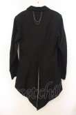 画像3: BPN FOR MEN / チェーン装飾燕尾ジャケット M ブラック O-26-01-13-015-GO-JA-OW-OS (3)