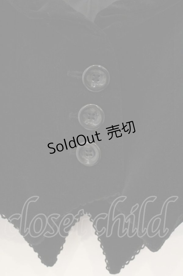 画像2: BPN / 3つボタン別珍ジャケット M ブラック O-26-01-13-017-GO-JA-OW-OS (2)