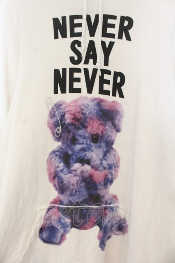 画像2: MILKBOY / NEVER SAY NEVER HOODIE  ホワイト O-26-01-13-020-MB-TO-OW-OS (2)